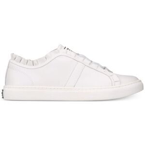 Kate‎ Spade Lance Ruffle white real genuine leather sneaker shoes size 10.5